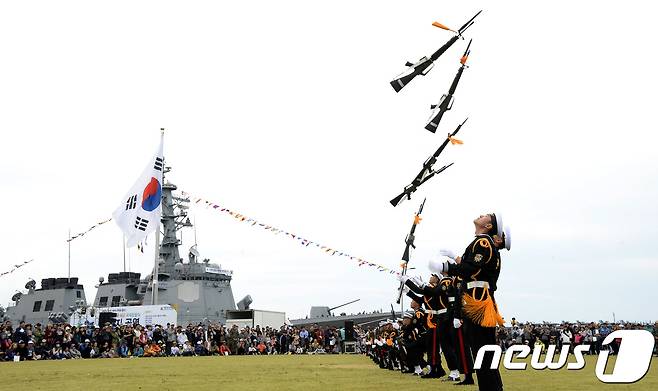 2018 대한민국 해군 국제관함식.(해군제공)2018.10.14/뉴스1