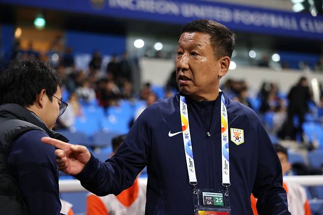 최강희 산둥 감독. 사진제공-한국프로축구연맹
