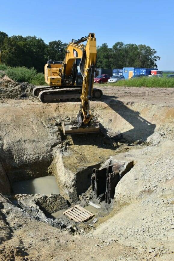 이 곳은 고속도로가 건설되기 전 이 지역을 조사하던 고고학자들에 의해 발견됐다. (사진= 토마스 망겔)