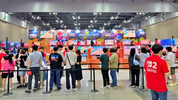 지난 5월 킨텍스에서 열린 닌텐도 스위치2 체험행사 현장. 킨텍스 제공