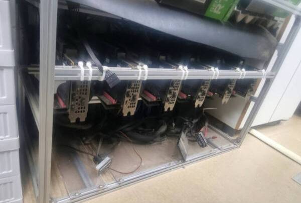 도로교통연구원 시설관리회사 사무실의 컴퓨터 모습. 제보자 제공