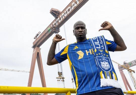 울산 유니폼을 입은 말컹. 사진[연합뉴스]