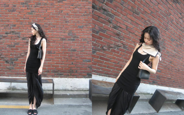 손나은이 완벽한 슬렌더 룩으로 시선을 사로잡았다. / 손나은 인스타그램 캡처