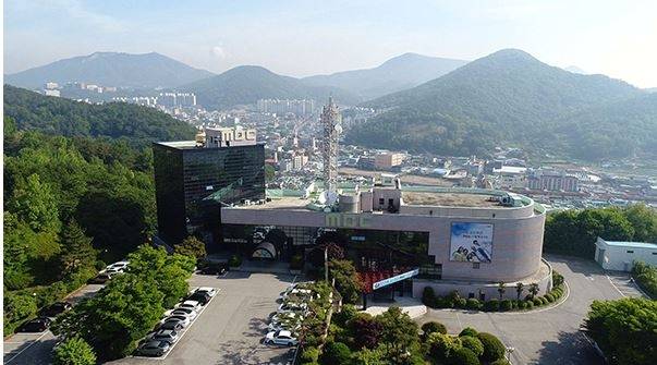 여수문화방송 문수동 사옥.