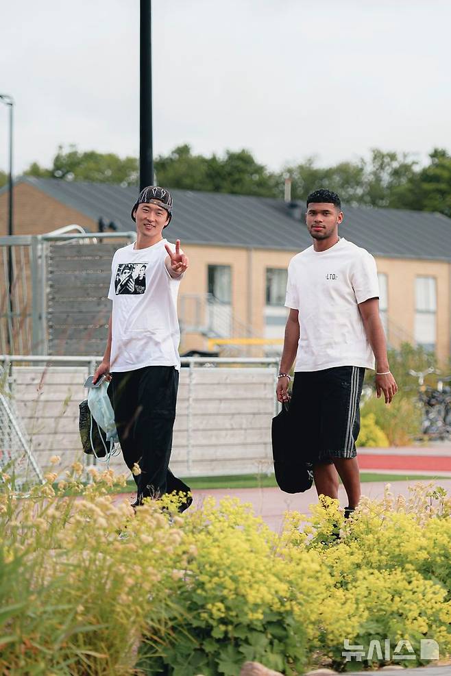[서울=뉴시스] 덴마크 프로축구 수페르리가 미트윌란의 조규성. (사진=미트윌란 SNS 캡처) *재판매 및 DB 금지