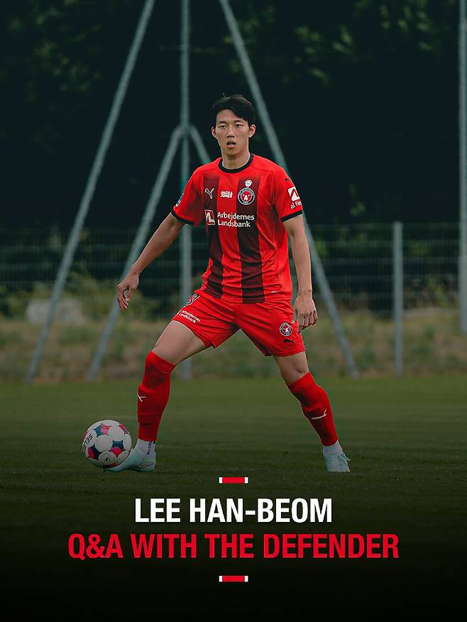 이한범. 미트윌란 인스타그램