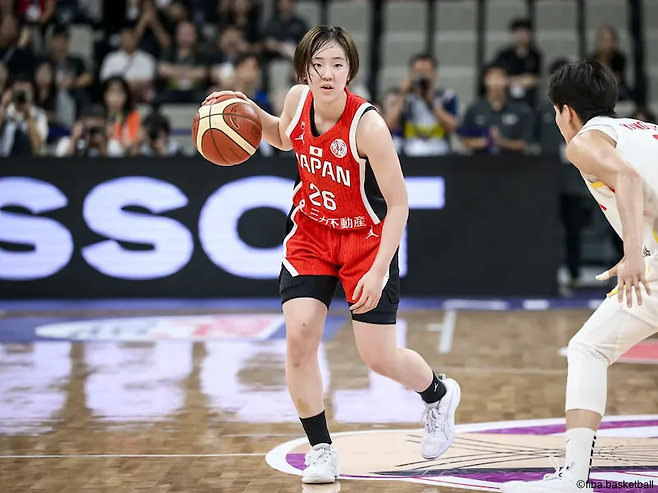 일본 여자농구대표팀 가드 다나카 코코로. FIBA SNS