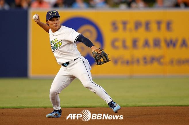 탬파베이 레이스 내야수 김하성. /AFPBBNews=뉴스1