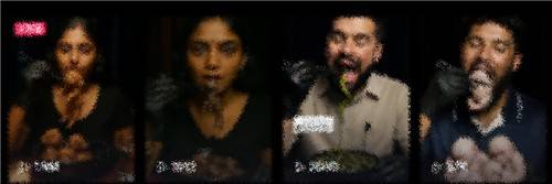 살아있는 동물 AI 먹방 [틱톡 화면 캡처. DB 및 재판매 금지]