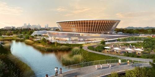 전주실내체육관 조감도 [전주시 제공. 재판매 및 DB 금지]