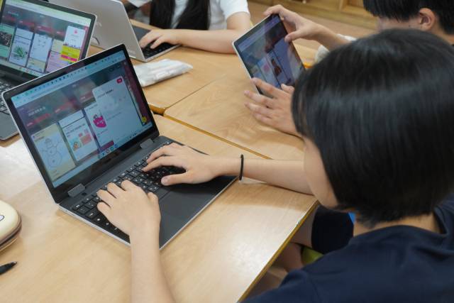 대구 지묘초는 학생들의 디지털 문해력 증진을 위해 3~6학년 학생들을 대상으로