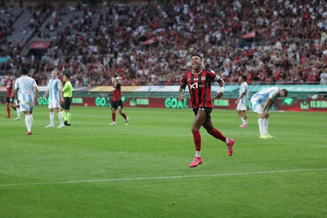 린가드(서울). 사진=한국프로축구연맹