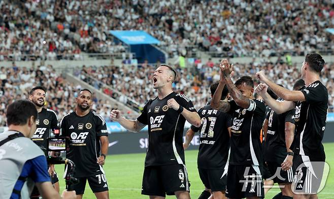 지난해 팀 K리그의 경기 모습. 2024.7.31/뉴스1 ⓒ News1 장수영 기자