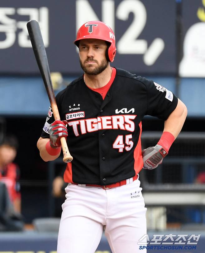 28일 잠실구장에서 열린 LG 트윈스와 KIA 타이거즈의 경기. KIA 위즈덤이 타격을 하고 있다. 잠실=박재만 기자 pjm@sportschosun.com/2025.06.28/