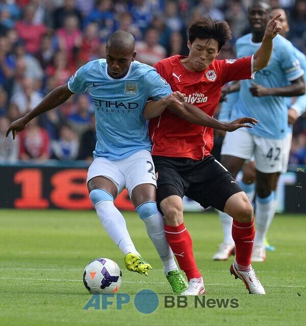 잉글리시 프리미어리그(EPL)에서 뛰던 당시 김보경. ⓒAFPBBNews = News1