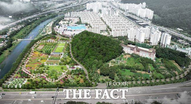 연현마을 공원조성사업 조감도 /안양시