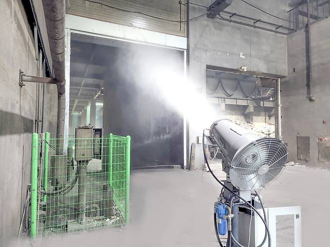 케이웨더의 실외용 쿨링포그