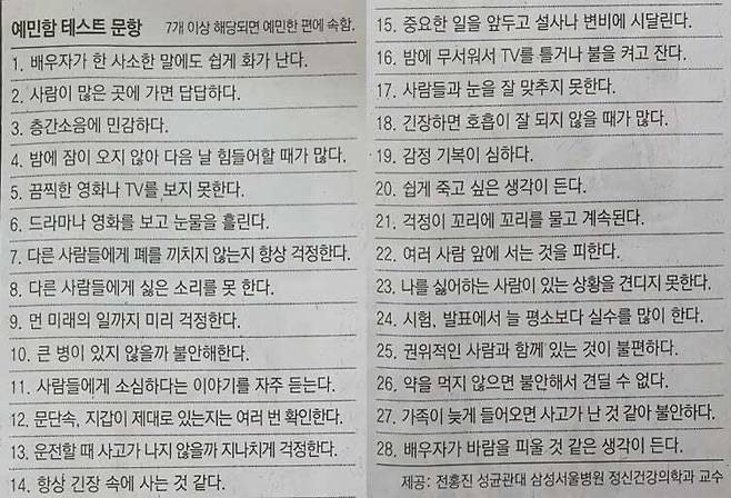 9dd81822f690ee34976de32b010acf0e93f6500b_20250722_074824_728.jpg 삼성서울병원 정신과 교수가 제공한 예민함 테스트