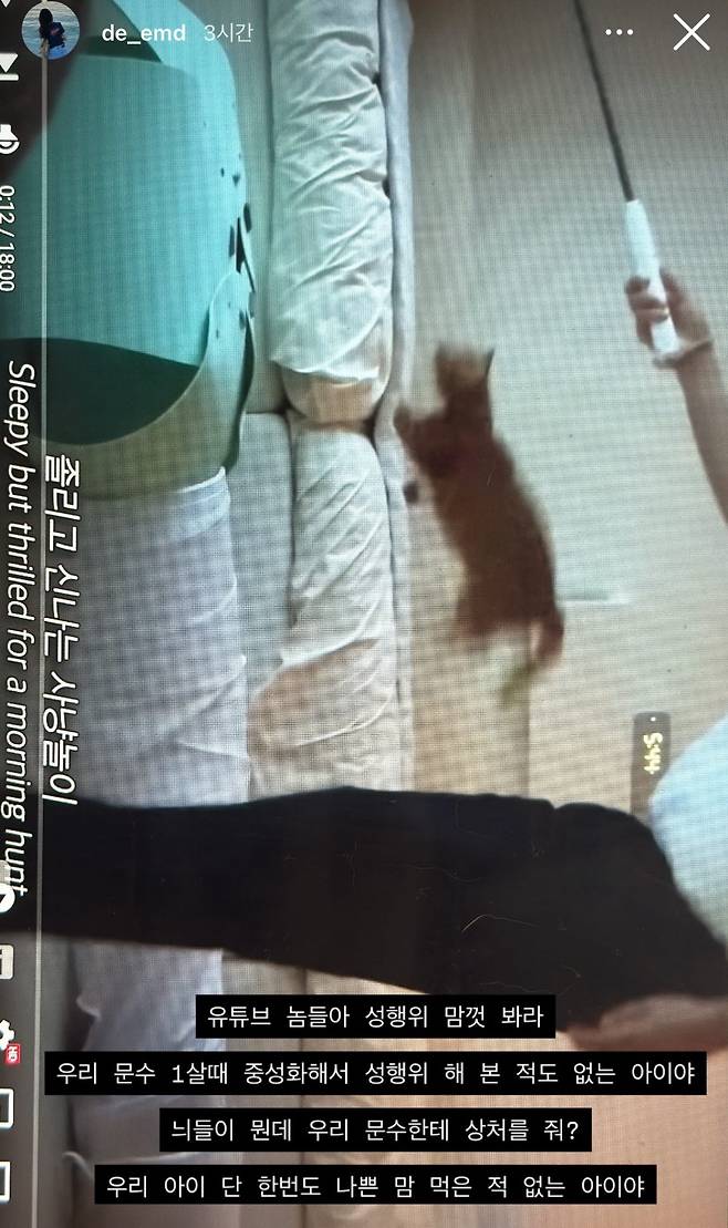 zEpirS.jpg 최근 업로드한 브이로그가 성인인증이 떠버린 유튜버