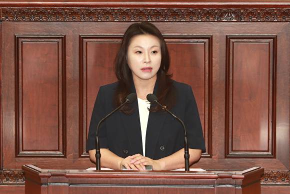 더불어민주당 박진희 충북도의원. [사진=충북도의회]
