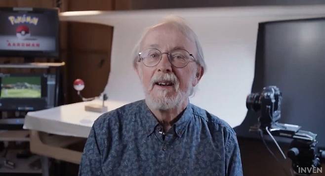 ▲ 월레스와 그로밋 시리즈로 유명한 아드만 스튜디오의 설립자 피터 로드