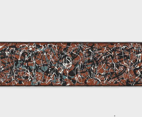 국립아시아문화전당(ACC)에서 열리는 ‘뉴욕의 거장들’의 전시작 잭슨 폴록의 ‘수평적 구조’. [사진 ACC]