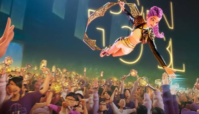 /사진='케이팝 데몬 헌터스' OST '골든' 뮤직비디오