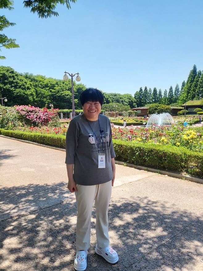 5명의 생명을 살리고 세상을 떠난 박영분씨의 생전 모습. 한국장기조직기증원 제공