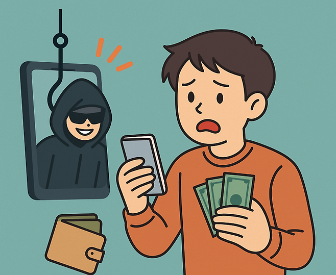 청소년 보이스피싱 범죄 [사진 = 챗GPT]