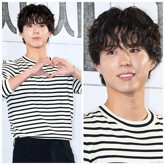 박보검이 청룡 인기상 수상 후 첫 공식석상에서 파리감성 남친룩으로 눈길을 끌었다. 사진=천정환 기자