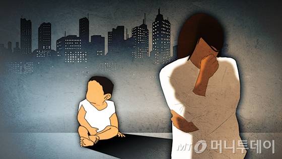 독박 육아 스트레스로 생후 7개월 된 쌍둥이 자매를 살해한 40대 친모의 항소심이 열렸다. 이 자리에서 남편은 "'아이 키우는 게 뭐가 힘드냐', '그럴 거면 애 버리고 가도 나 혼자 다 잘할 수 있다'는 말까지 했다"며 자신의 탓이라고 선처를 호소했다. /삽화=임종철 디자인기자