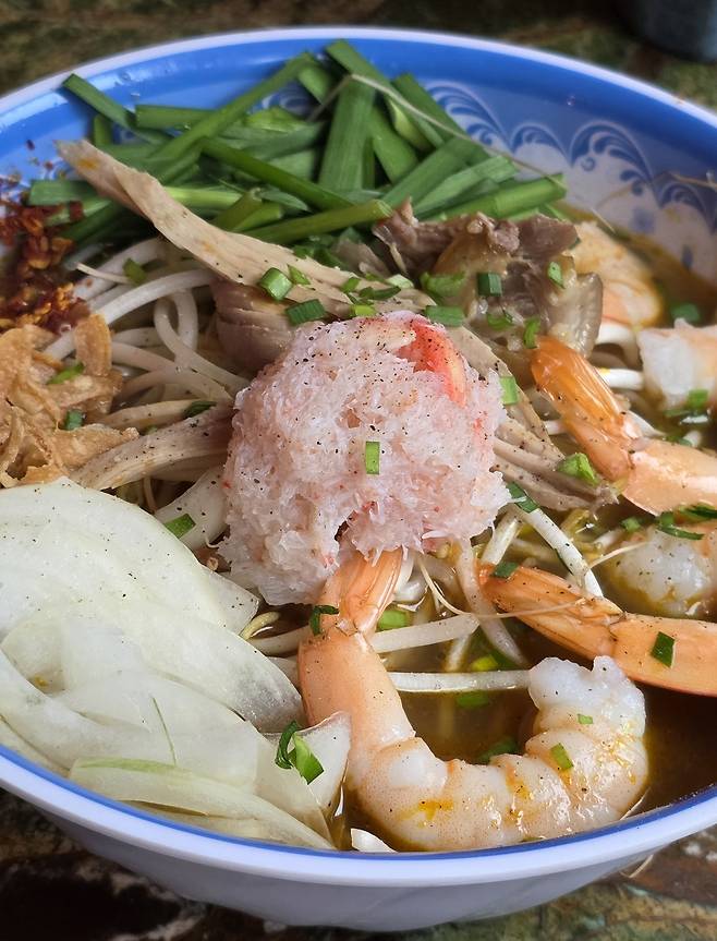 갤럭시 Z 폴드7에서 3배 줌으로 쌀국수를 촬영한 사진. [권제인 기자/eyre@]