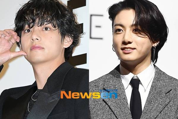 왼쪽부터 뷔 정국/뉴스엔DB