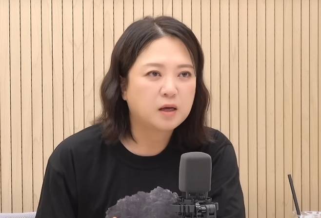 코미디언 김숙. 유튜브 채널 '비보티비' 캡처.