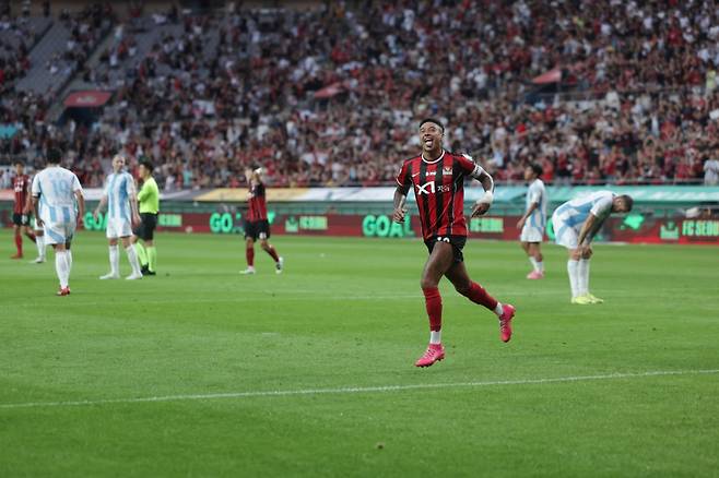 하나은행 K리그1 22라운드 최우수선수로 선정된 FC서울 제시 린가드. /사진=한국프로축구연맹 제공