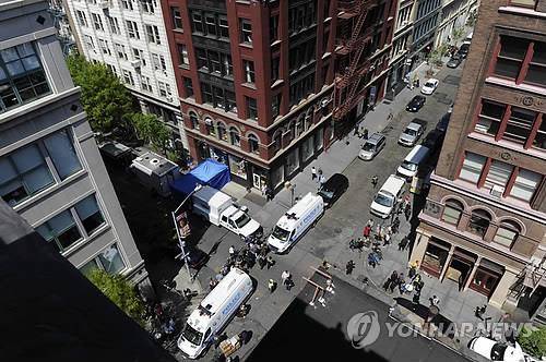 이튼 패츠가 실종됐던 뉴욕 소호 거리(2012년 4월) [EPA 연합뉴스 자료사진. 재판매 및 DB 금지]