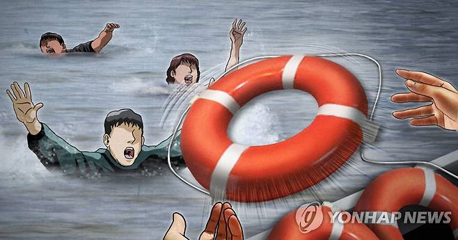 해상 인명 구조(PG) [이태호 제작] 사진합성·일러스트