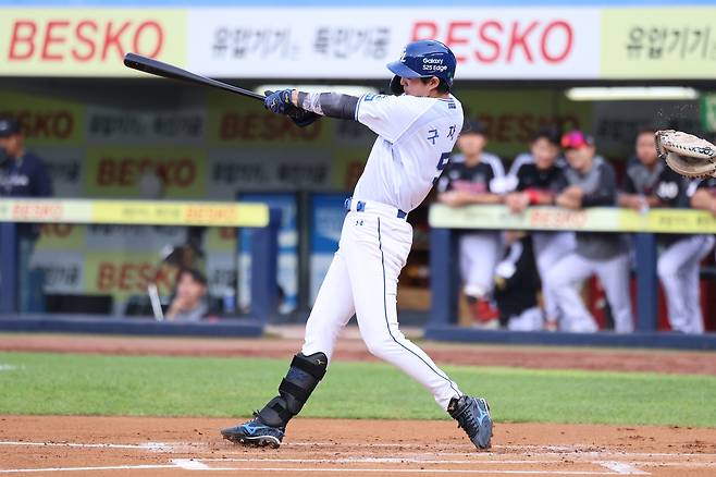 삼성 구자욱 7월 4일 경기 사진. [삼성 라이온즈 제공. 재판매 및 DB금지]