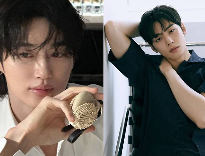 출처=변우석,차은우 인스타그램