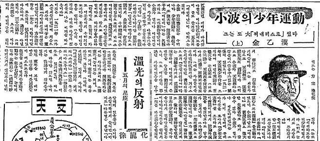 방정환이 어린이란 말을 만들었다고 쓴 김을한의 글. 1957년 5월 3일자.