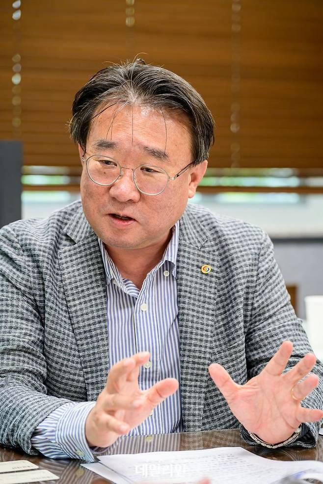 박희준 한국가스안전공사 기술이사는 지난 15일 데일리안과 인터뷰를 진행했다.ⓒ데일리안 배군득 기자