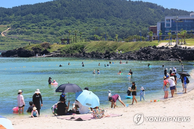 제주시 조천읍 함덕해수욕장. 연합뉴스