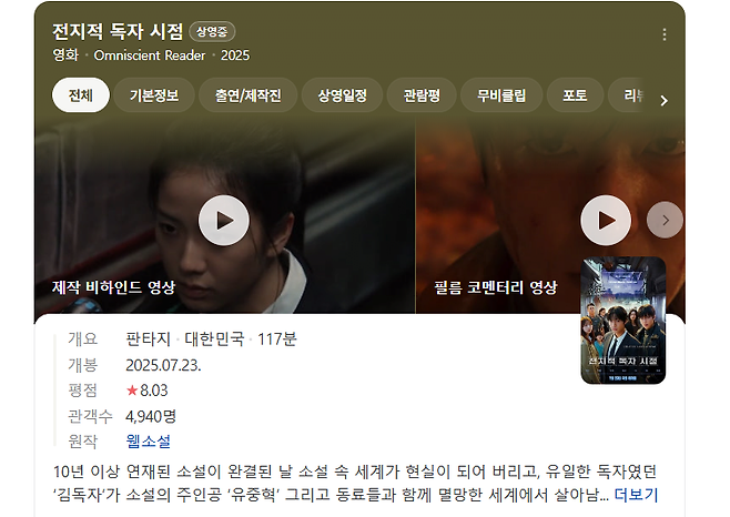 image.png 전지적 독자 시점 의외의 평점