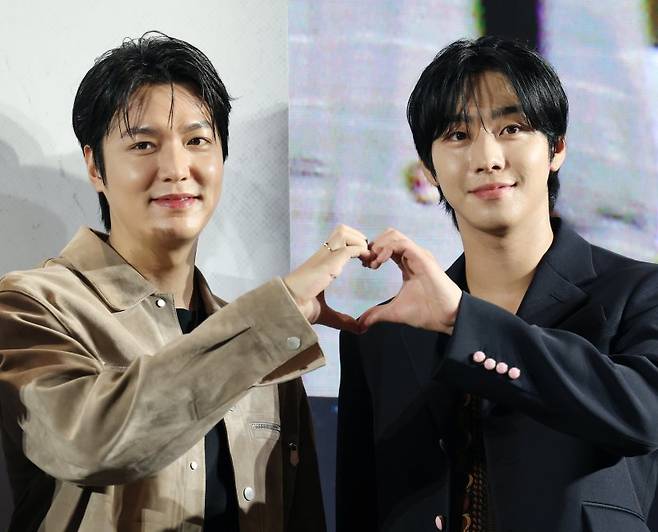 배우 이민호와 안효섭. =뉴스1