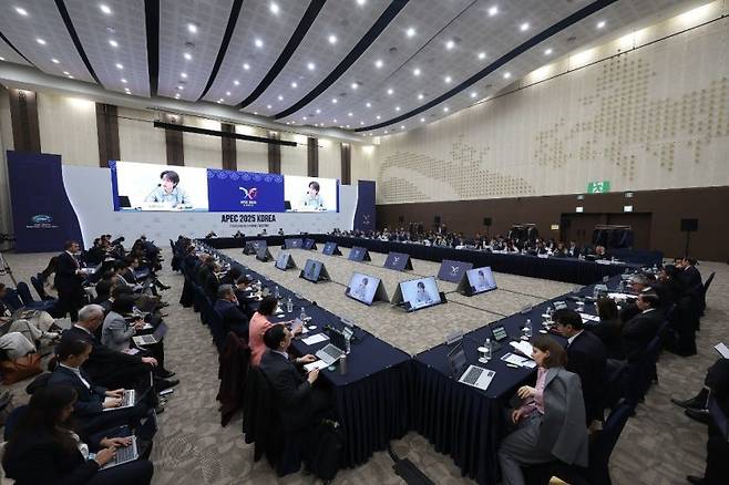 지난 2월 24일부터 3월 9일까지 총 14일간 경주에서 개최된 아시아태평양경제협력체(APEC) 제1차 고위관리회의(SOM1) 및 산하회의 모습. 외교부 제공