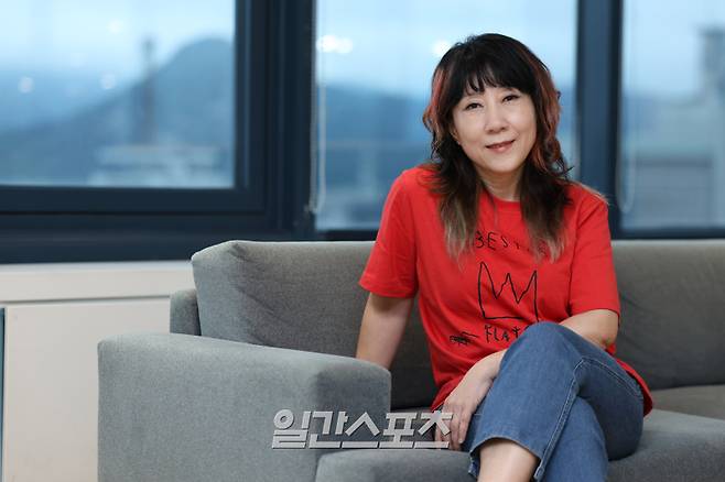 영화 '노이즈' 제작사 화인컷 서영주 대표가 17일 오후 서울 중구 순화동 KG타워에서 진행된 일간스포츠와의 인터뷰에 앞서 포즈를 취하고 있다. 서병수 기자 qudtn@edaily.co.kr /2025.07.17/