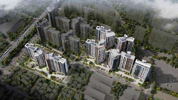 대구 범어 2차 아이파크 조감도. [사진=HDC현대산업개발]