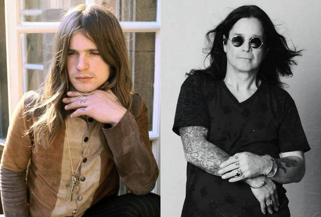 ▲ 젊은 시절의 오지 오스본