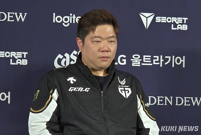 김정수 젠지 감독. 김영건 기자