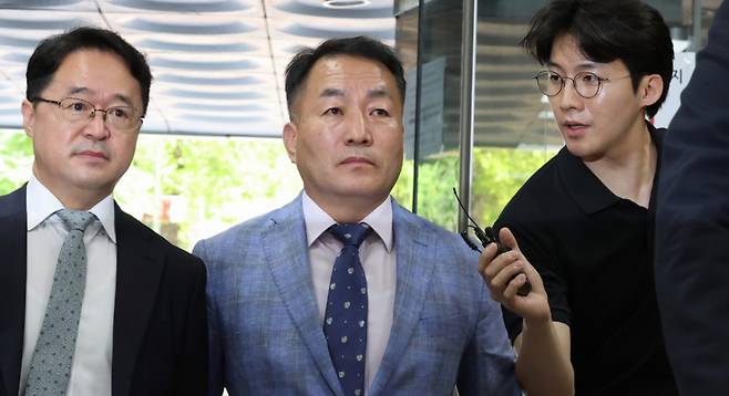 '윤석열 전 대통령 격노설'에 대한 위증 혐의를 받는 김계환 전 해병대사령관/사진=뉴스1